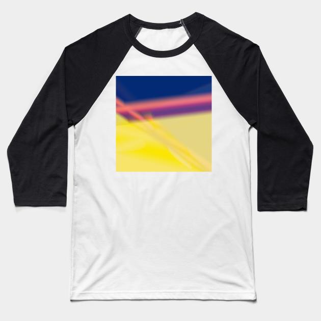 blue pink gradient Baseball T-Shirt by Artistic_st